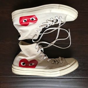 CDG x Converse kicks